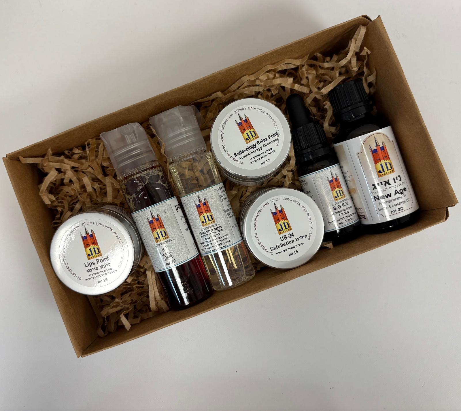 ערכת התנסות ארומתרפית ערכת התנסות ארומתרפית