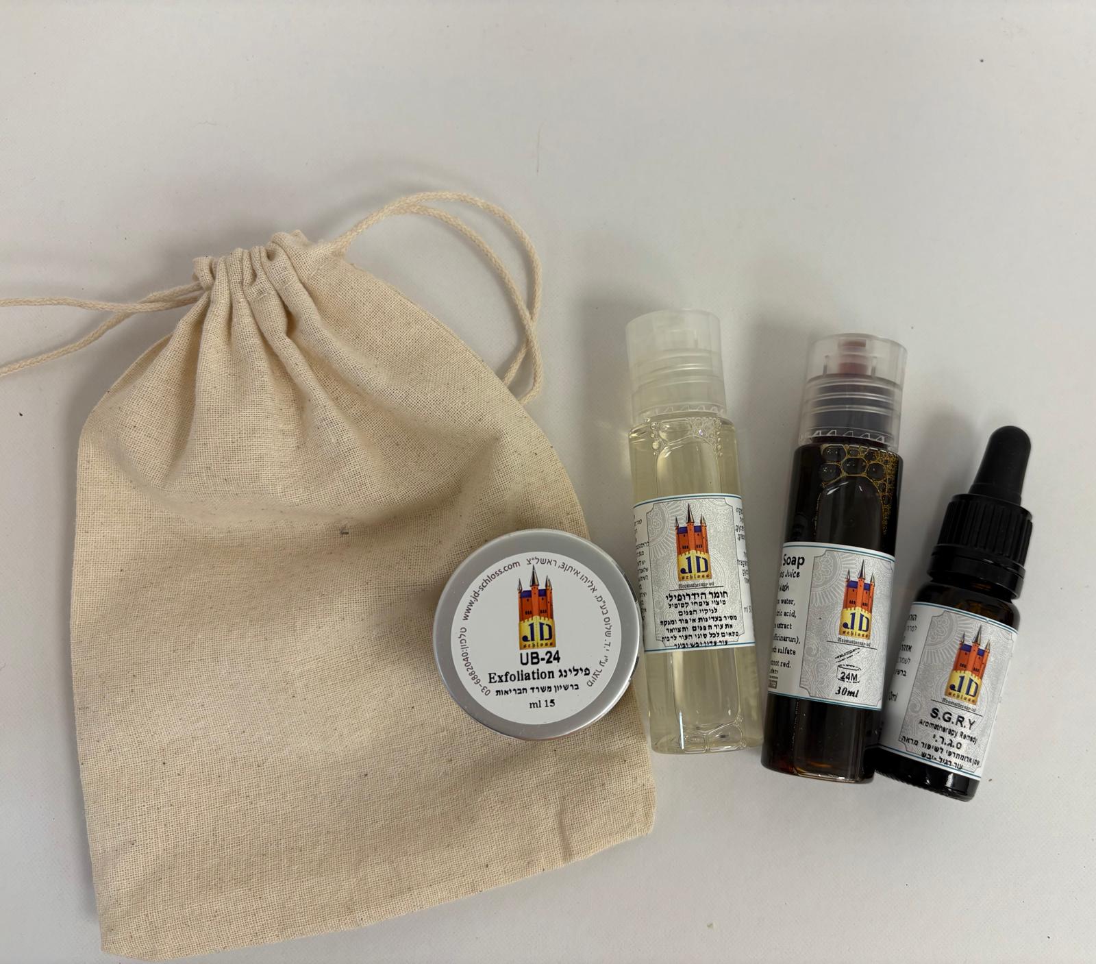 ערכת פינוק טיפוח לעור הפנים ערכת פינוק טיפוח לעור הפנים