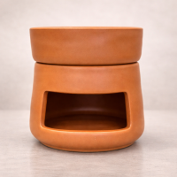 מבער מעוגל כתום מבער מעוגל כתום